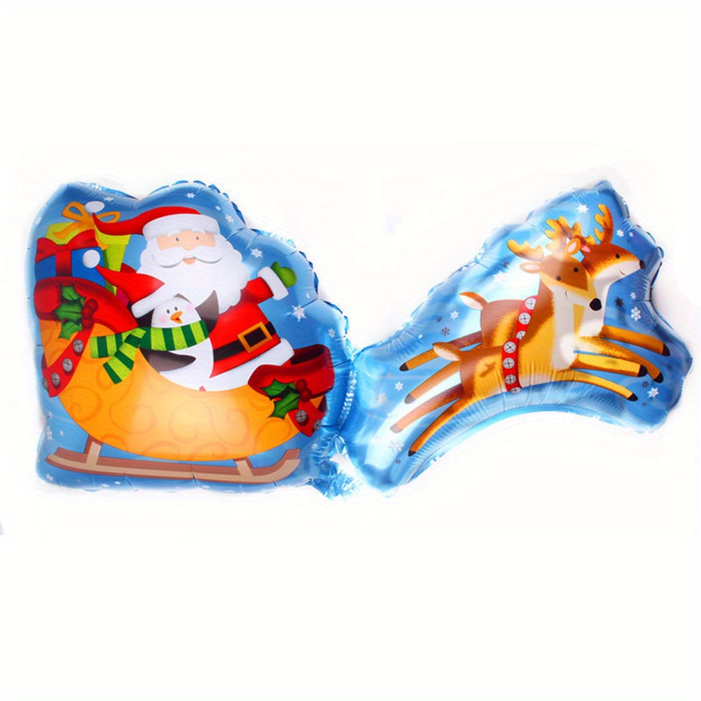 PLAFOPE 8Pcs Balão Boneco De Neve Balões De Férias Balões De Folha De Natal  Decoração Para Crianças Decoração De Casa Decoração De Natal Balões De  Folha De Alumínio Desenhos Animados