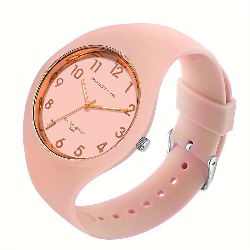 Montre Sport Quartz Couleur Bonbon Mignonne 30m R sistant Temu