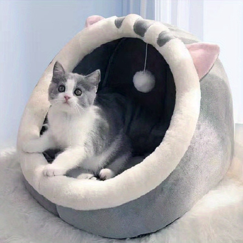 Frog shaped Cat Bed: Cozy Comfy Kitty Cave A ! - Temu