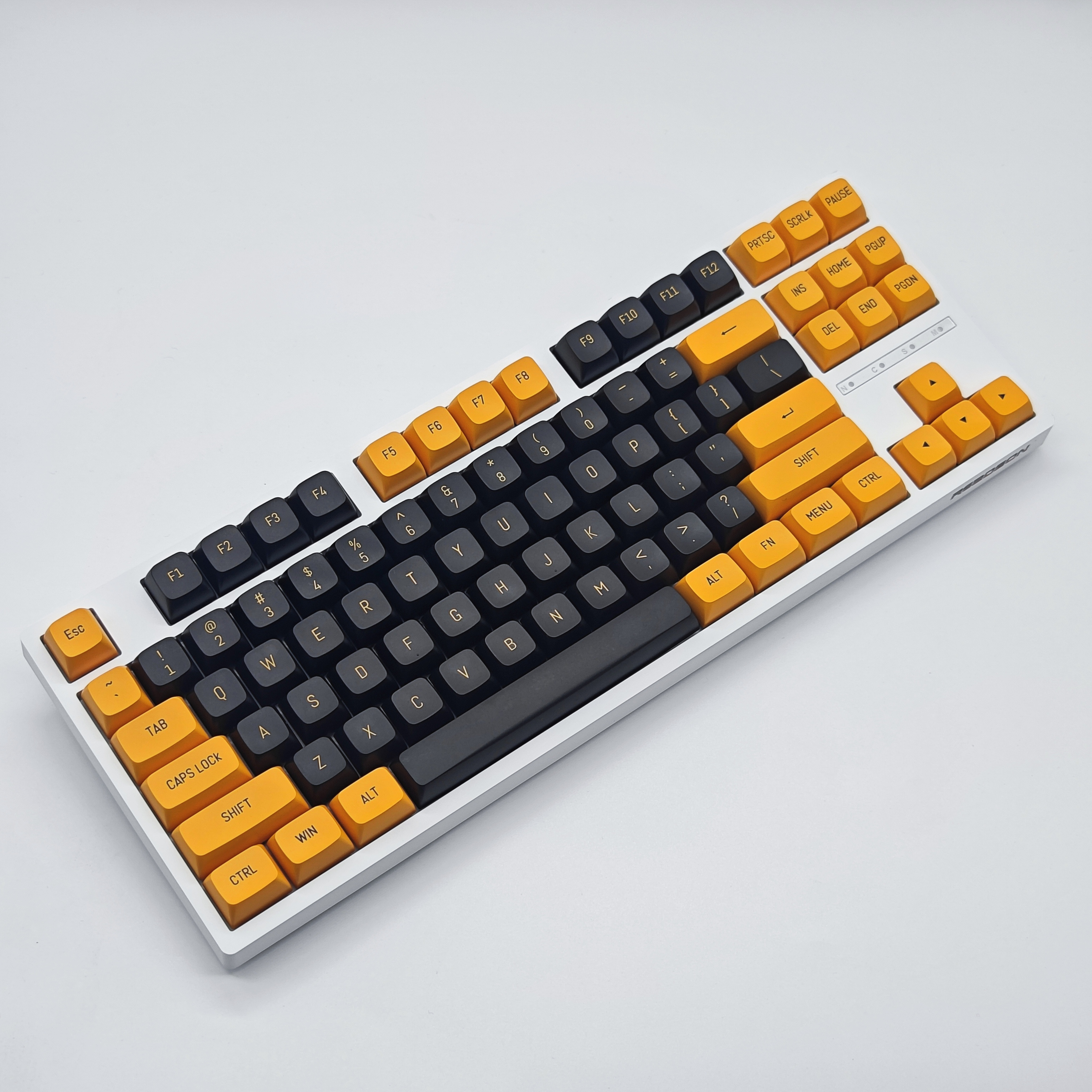 149 Keys Black Pbt Keycaps Csa Profile Heights Double - Temu