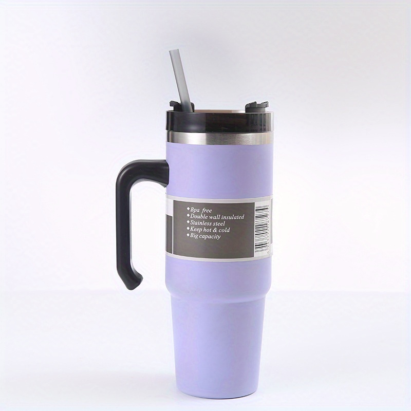 Large Capacity Vacuum Cup Insulated Stainless Steel Water - Temu