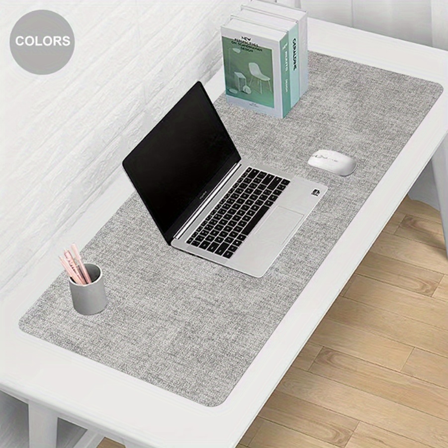 Non Slip Leather Mouse Pad - Double Sided Design