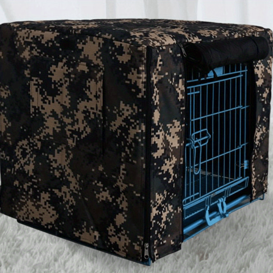 Camo dog outlet crate cover