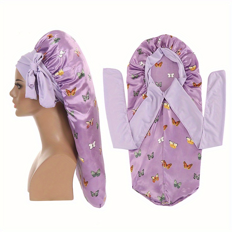 Satin Hair Bonnet Butterfly – Baby Satin Bonnet