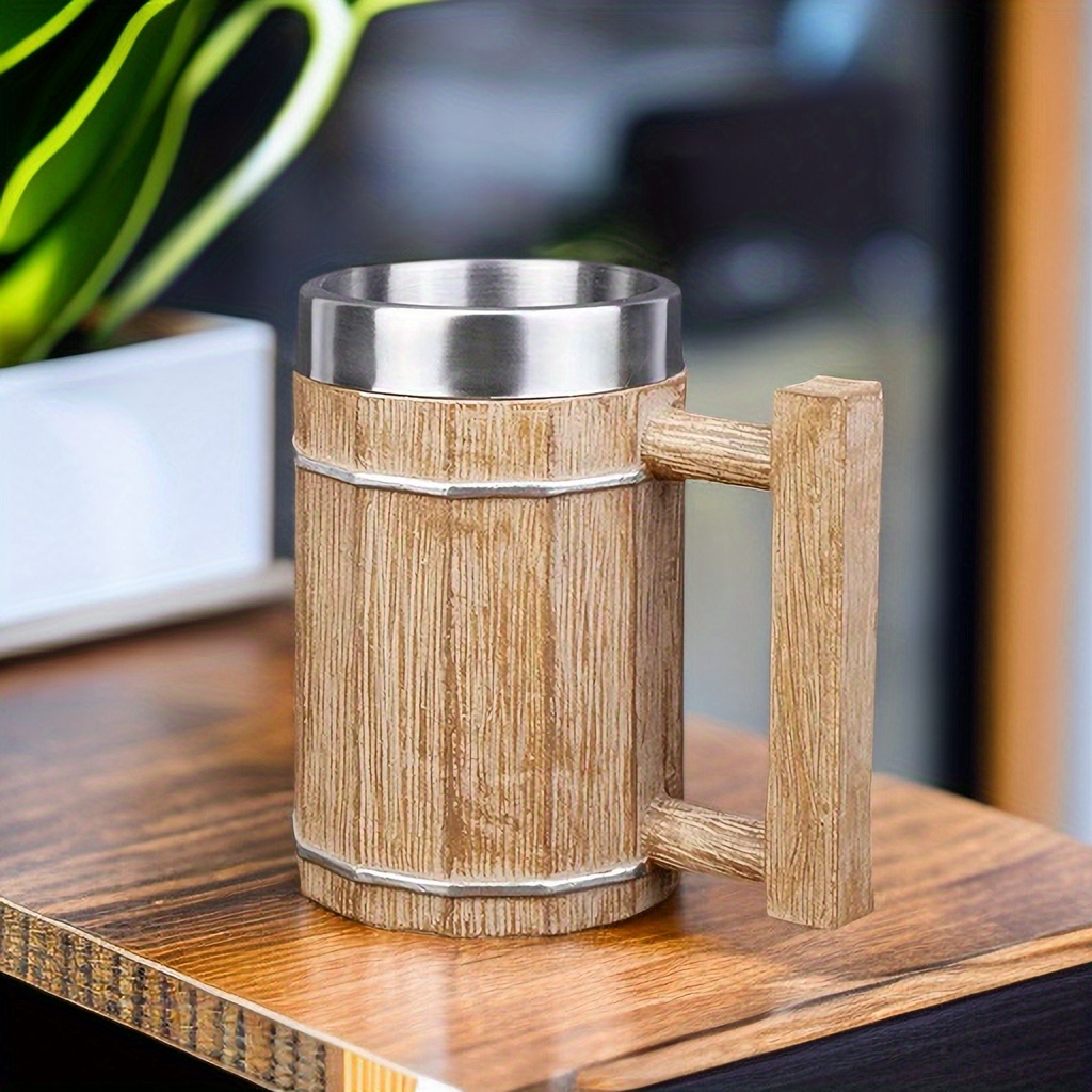 1pc Stainless Steel Mug Coffee Cup Gift Cup