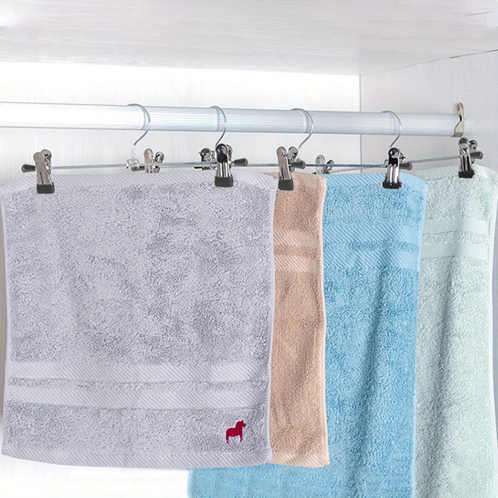 Pants Hanger Multi functional Storage Rack Non slip Skirt Temu Norway