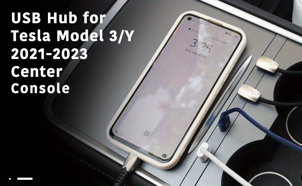 1 stk USB hub for Model Y Model 3 2021 2023 - Temu Norway