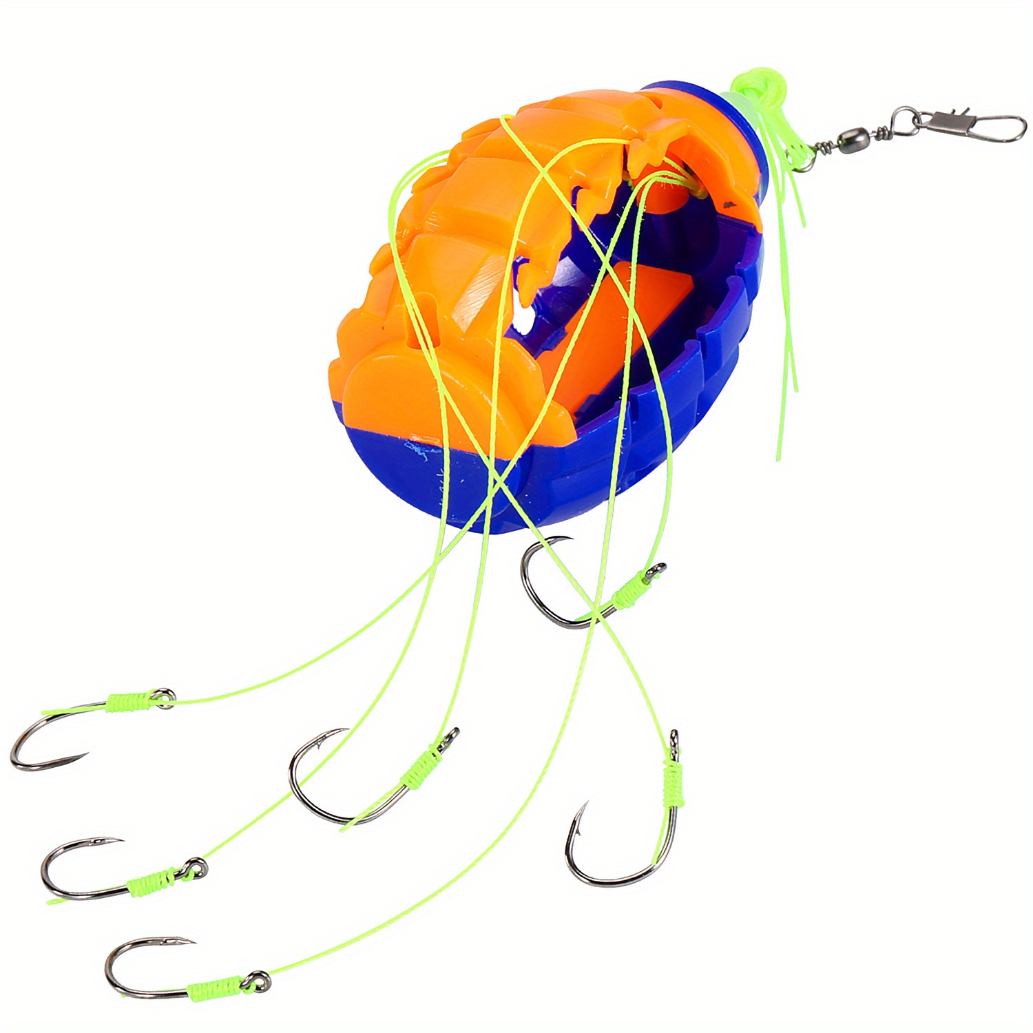 Explosion Hook Copper Spring Shoal Hooks Fishing Net Bomb Hook Group W –  theherofishing
