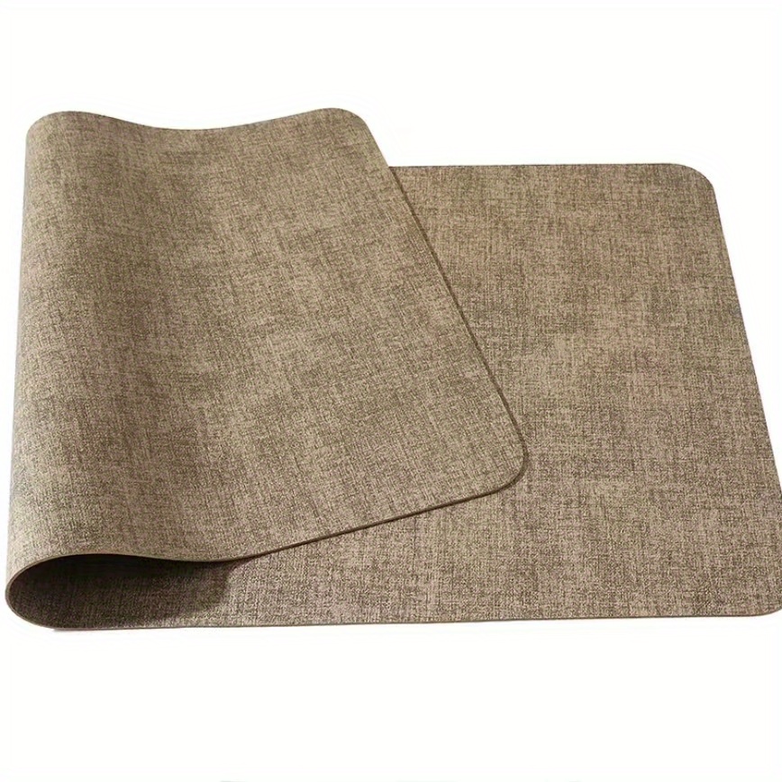 Non Slip Leather Mouse Pad - Double Sided Design