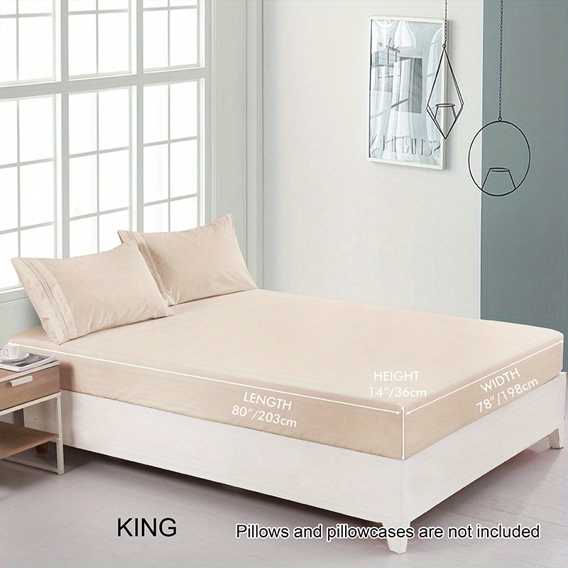  Sábana de cama de 150 x 200+9.8 in de profundidad, sábana  bajera ajustable de doble capa, suave y acogedora sábana de mezcla de  polialgodón (color : Jl-01, tamaño: 90x200+9.8 in) 