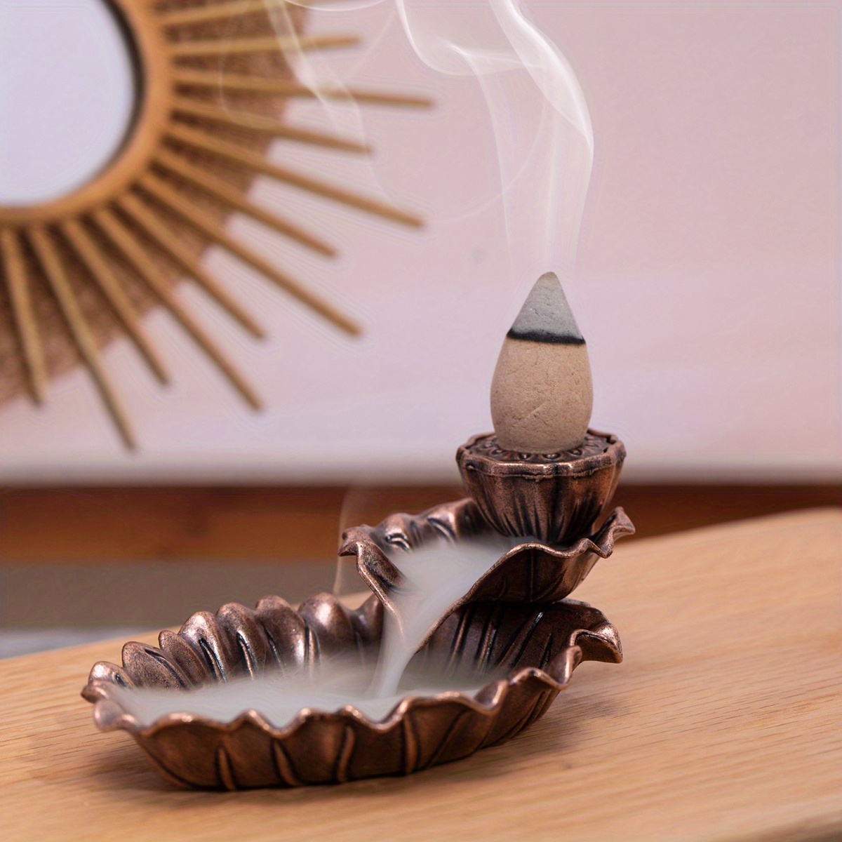 1pc Exquisite Ceramic Pisces Pouring Fragrance Incense Burner - Retro  Reverse Flow Design for Home Decoration and Gifts