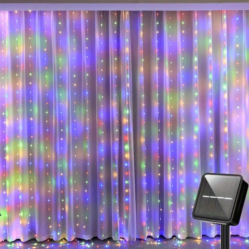 Guirlande lumineuse pation pour rideaux 300 lumières led 3x3m rideau de  fenêtre avec télécommande - DIAYTAR SÉNÉGAL