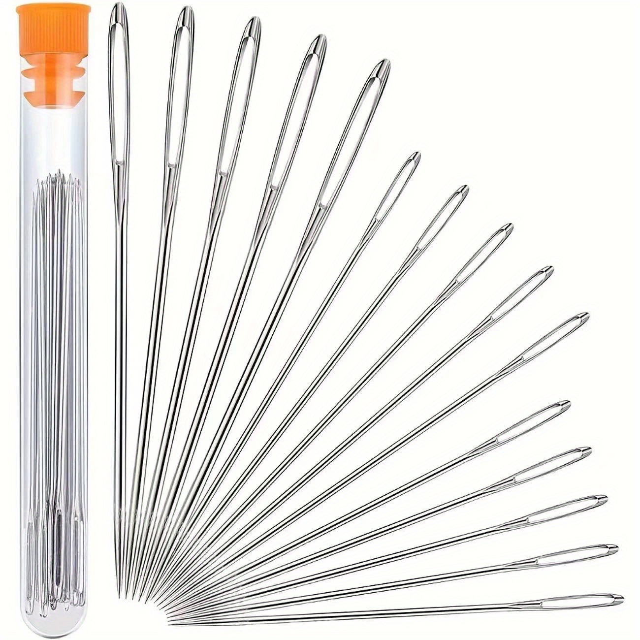 Hand Sewing Needles With Side Hole Household Sewing Tools - Temu