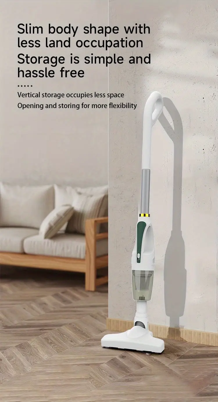 4 in 1 cordless vacuum cleaner high suction built in battery light weight handheld wireless vacuum for home car long run time great for sticky messes and pet hair details 15