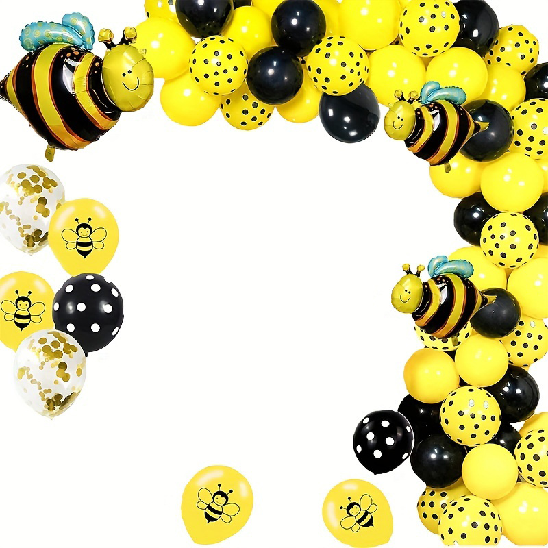 Transform Your Next Party With Bee Theme Balloon Scene - Temu