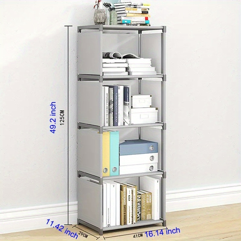 Multifunctional Storage Rack Simple Assembled Bookshelf - Temu