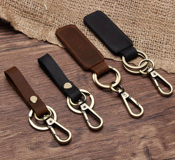 LittleNiNiLeather Handmade Leather Keychain
