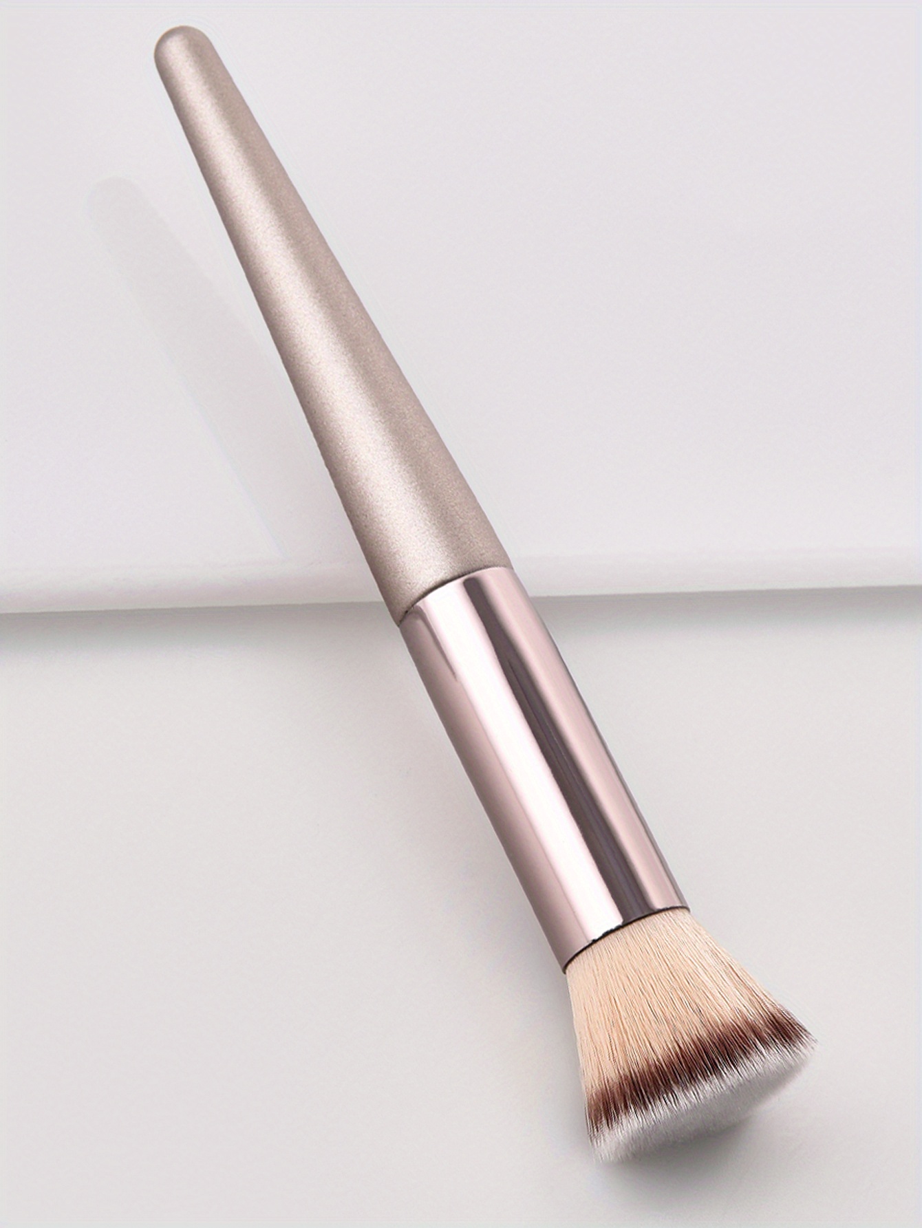 Kabuki Contour Brush Flat Top Blush Blending Brush Liquid Temu