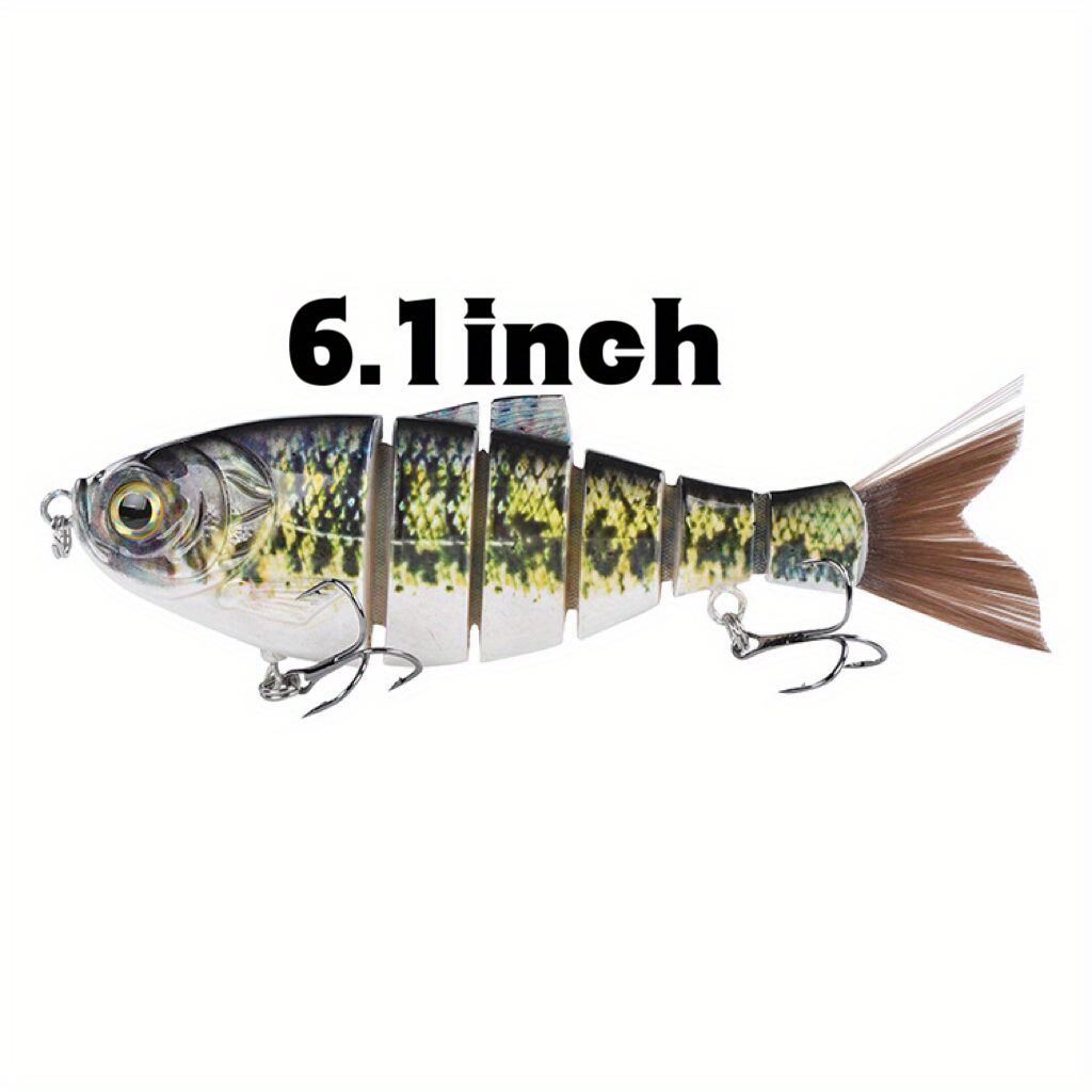 Catch Fish Jointed Swimbait Fishing Lure Perfect Bass Trout - Temu Canada