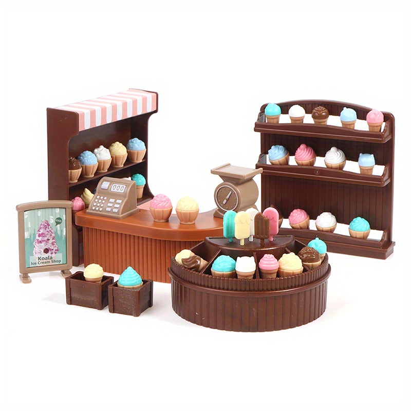 1pc Simulation Sweet Fruit Ice Cream Miniature Doll house