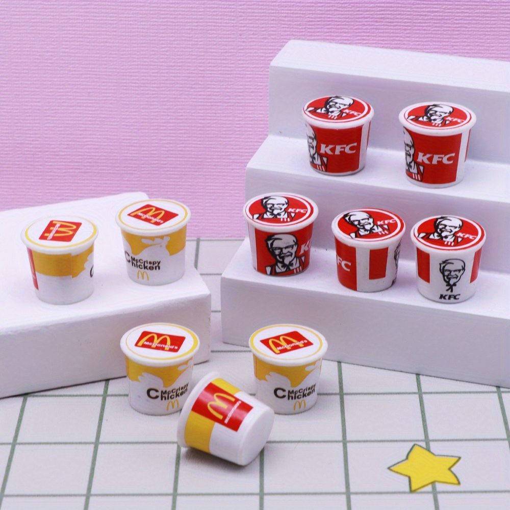 1/12 scale Miniature Bucket of Vanilla Ice Cream