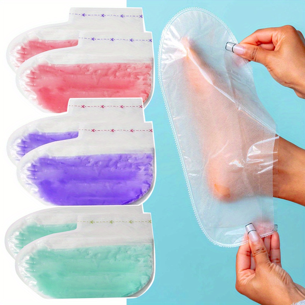 Paraffin Wax Feet Moisturizing Hydrating Booties Scented Temu