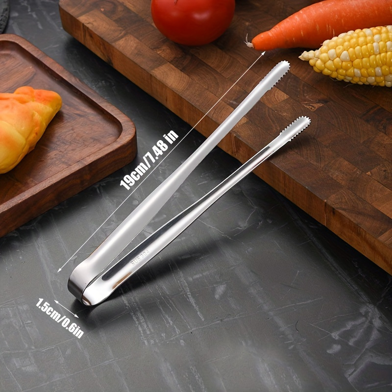 Stainless Steel Silicone Kitchen Tongs - Perfect For Cooking, Baking,  Grilling, And More! - Temu United Arab Emirates