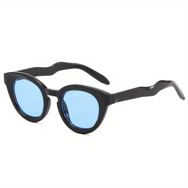 1pair Cat Eye Shape Beach Sunglasses For Sun Protection And