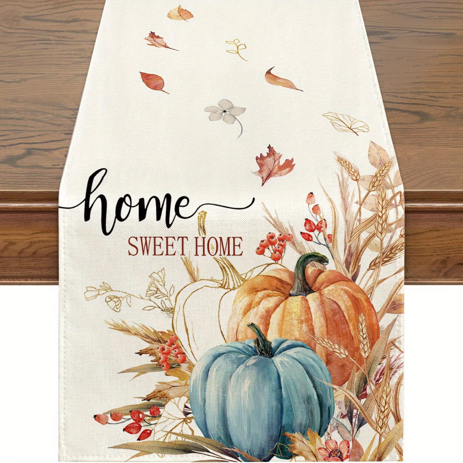 Dish Towel Set Watercolor Stripes Hello Pumpkin Fall - Temu