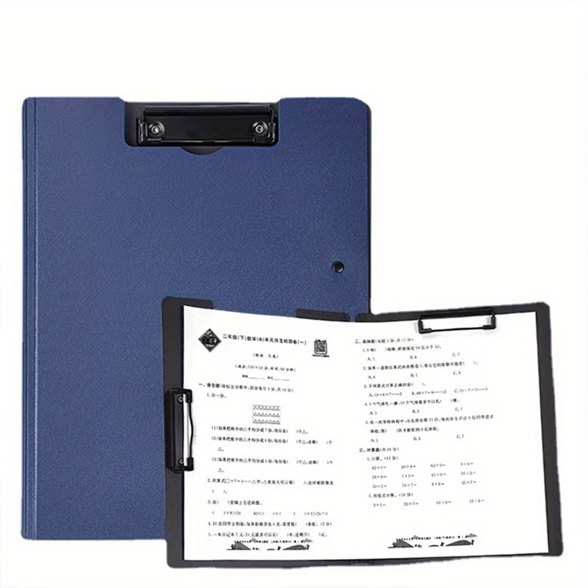 A4 folder folder double clip design with multiple color options for plywood