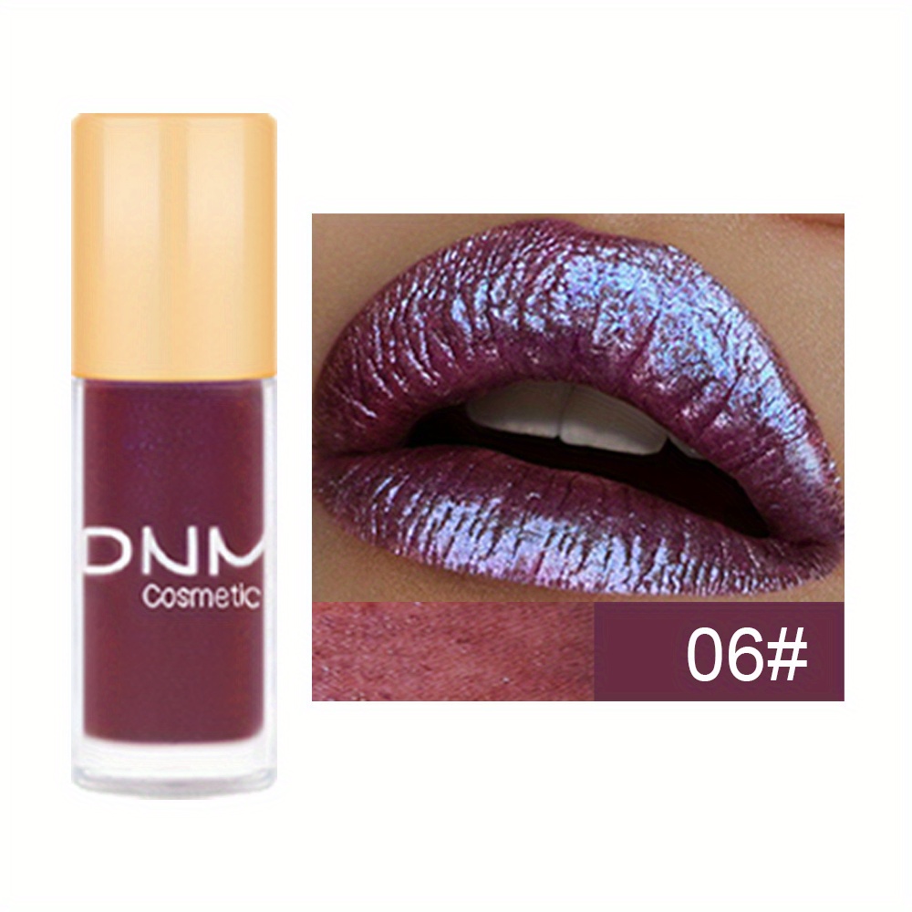 Glitter Liquid Eyeshadow, Purple Lip Gloss Liquid Lipstick