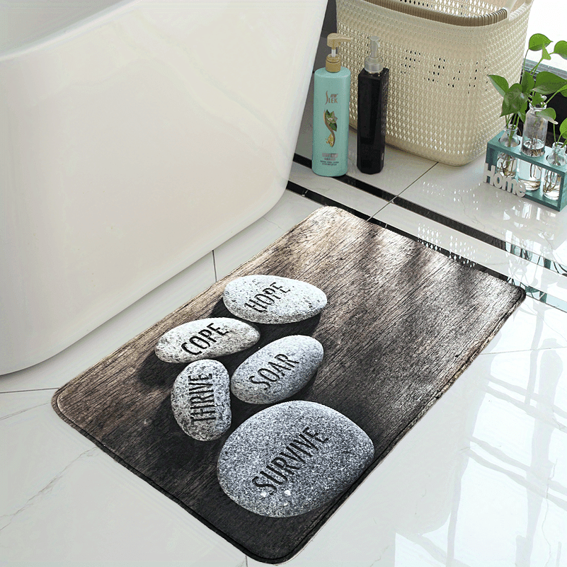 Tapis de bain crabe tapis de cuisine en mousse à mémoire de forme lavable  en machine anti-fatigue
