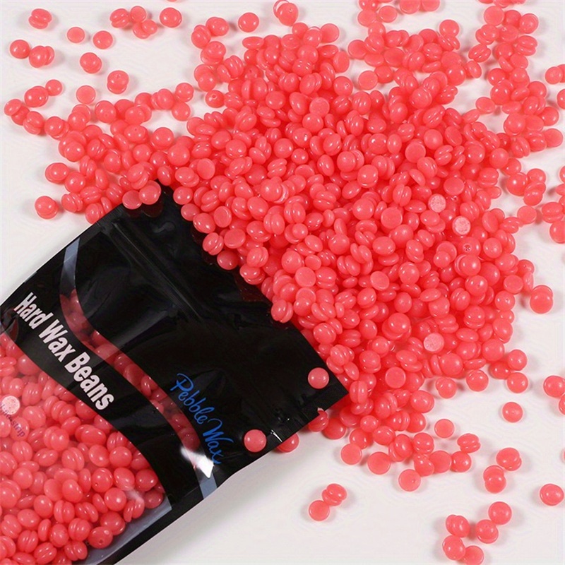 4 Colors Hard Wax Beans Pack Bulk Wax Pearls for Home Waxing Hard