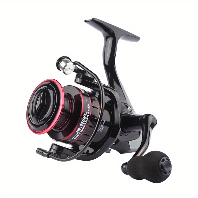  Metal Spinning Reel, Fishing Reel Round High Speed Gear Ratio  5.2:1 Baitcasting Reel for Saltwater and Freshwater Fishing ,A-3000 :  Sports & Outdoors