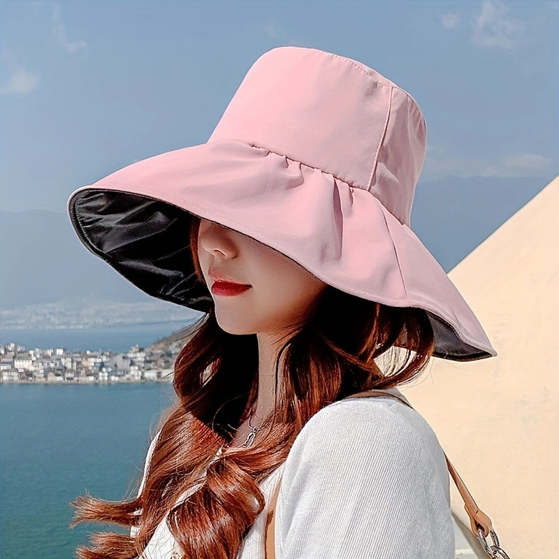 Optimized Product Title: Womens Wide Brim Packable Summer Hat With Neck  Protection Upgraded Upf50 String Breathable Beach Fisherman Cimbing Outdoor  Accessory For Teenagers From Olivafanary, $9.39