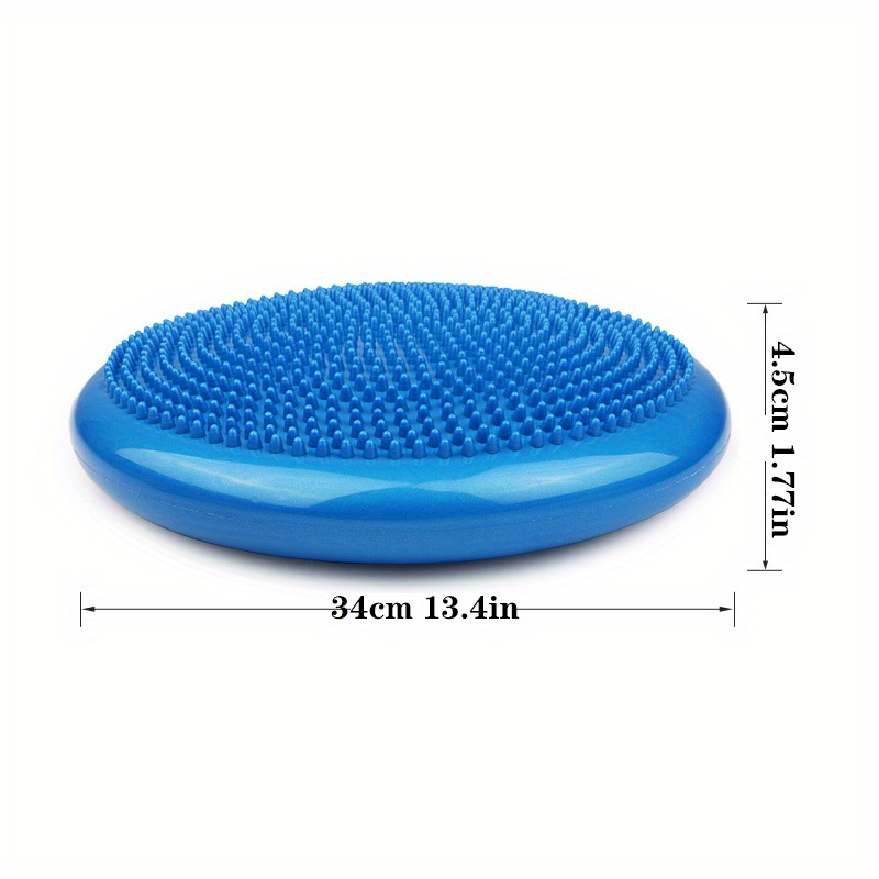 1pc Portable Sports Balance Pad, Yoga Inflatable Massage Pad For Muscle  Relaxation, Core Strength Training