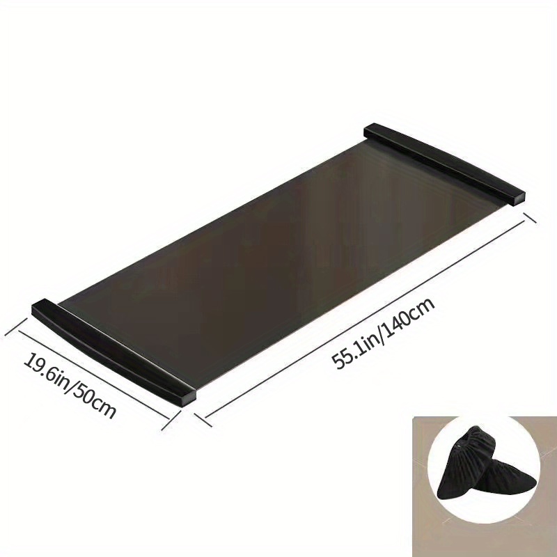 Skating Training Mat Core Exercise Sliding Pad 140 x 50 cm