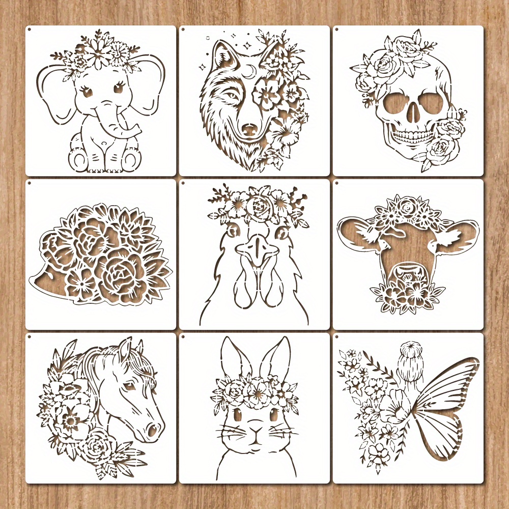 Animal Stencils  Reusable Animal Stencils