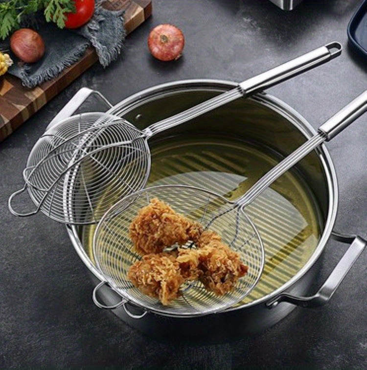 Passoire Louche Araignée Skimmer cuisine en acier inoxydable pour les  nouilles cuisson Friture - Cdiscount Maison