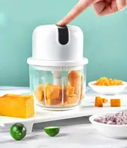 350ml usb wireless multi function food electric garlic chopper mini small garlic masher mincer crusher for pepper chili nuts meat grinder food processor electric mincer vegetable chili meat grinder food crusher details 10