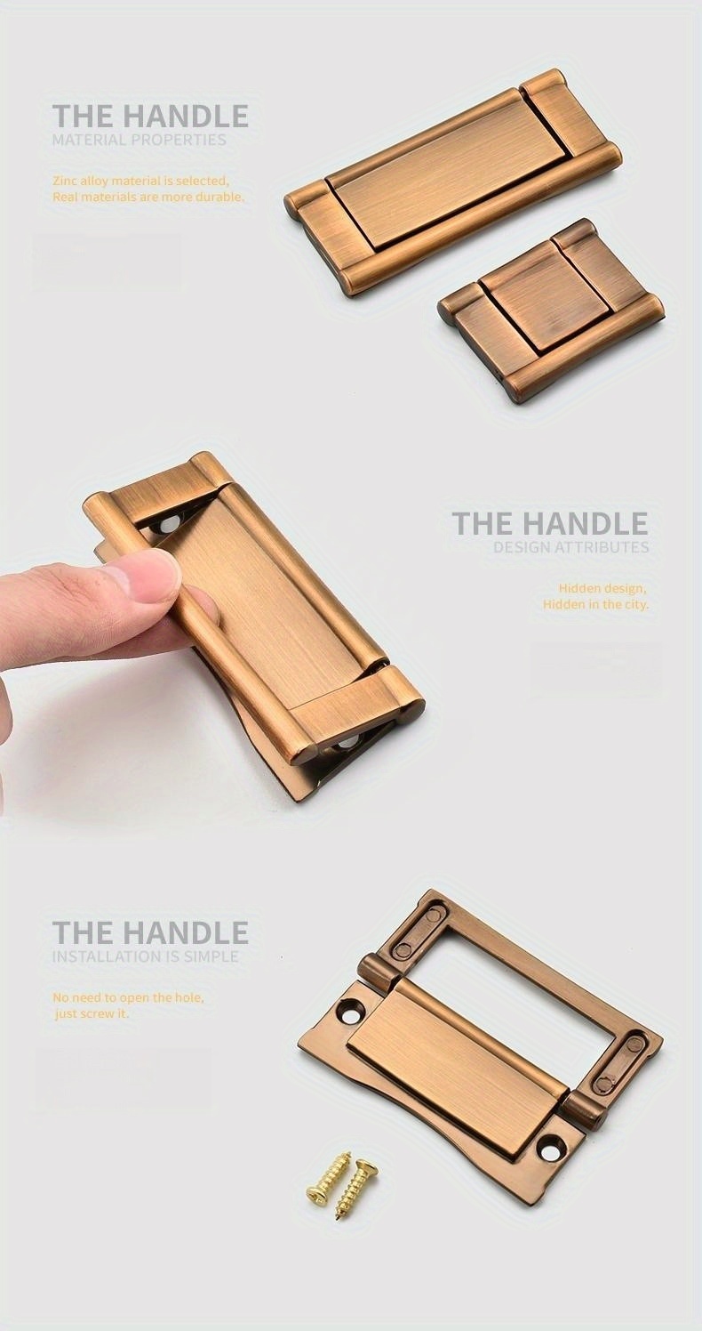 Drawer Handle Invisible Tatami Hidden Flush Handle Temu