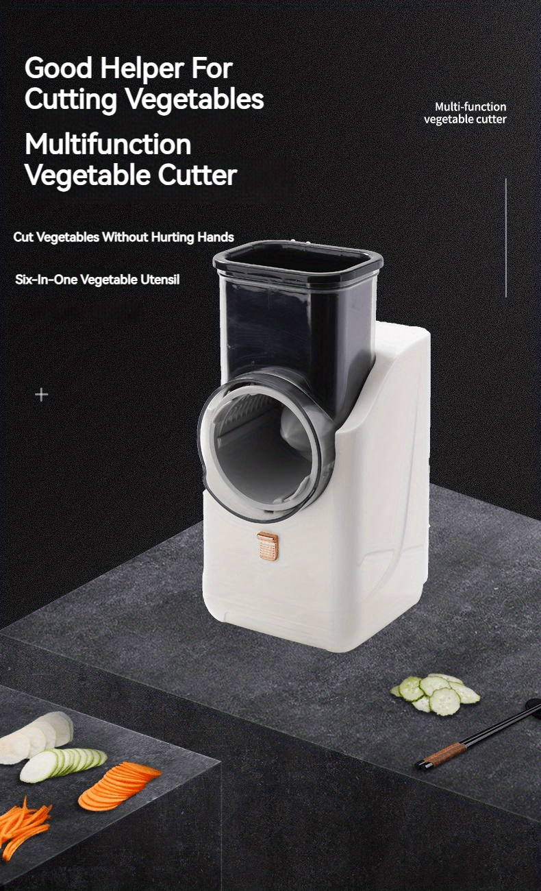 Storm Style Vegetable Cutter, Type-c Interface Intelligent Potato