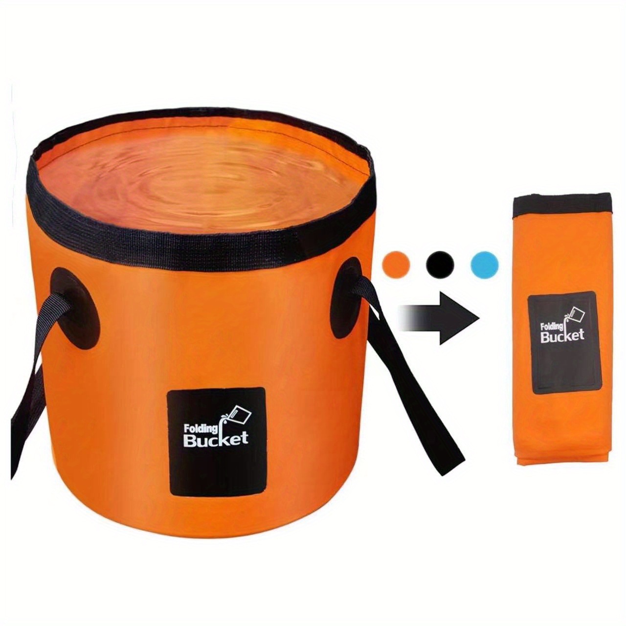 12+ Car Washing Collapsible Bucket 5 Gallon Container - Temu