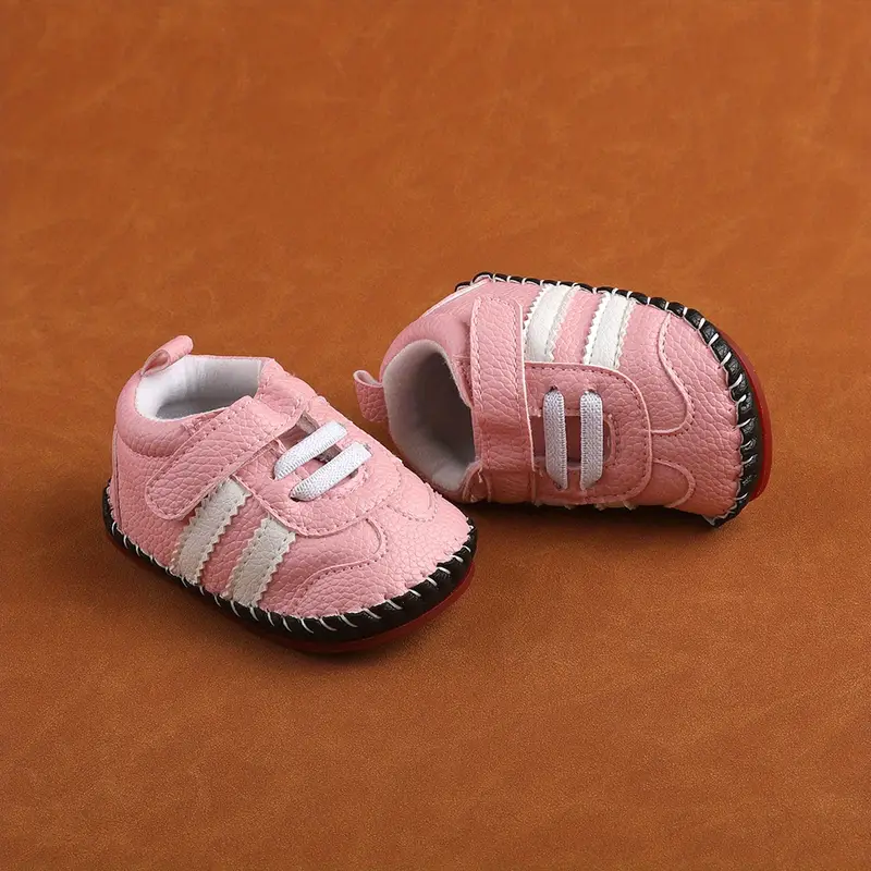 baby boys girls casual shoes hook and loop fastener lightweight comfy crib shoes first walker sneakers for newborn infant spring and summer details 5