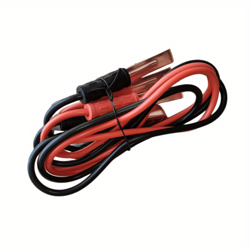 1 Pair 78.74inch 500A Car Power Chargin Booster Cable Alligator Clamp  Battery Jumper Wire Emergency Car Wire Firing Line