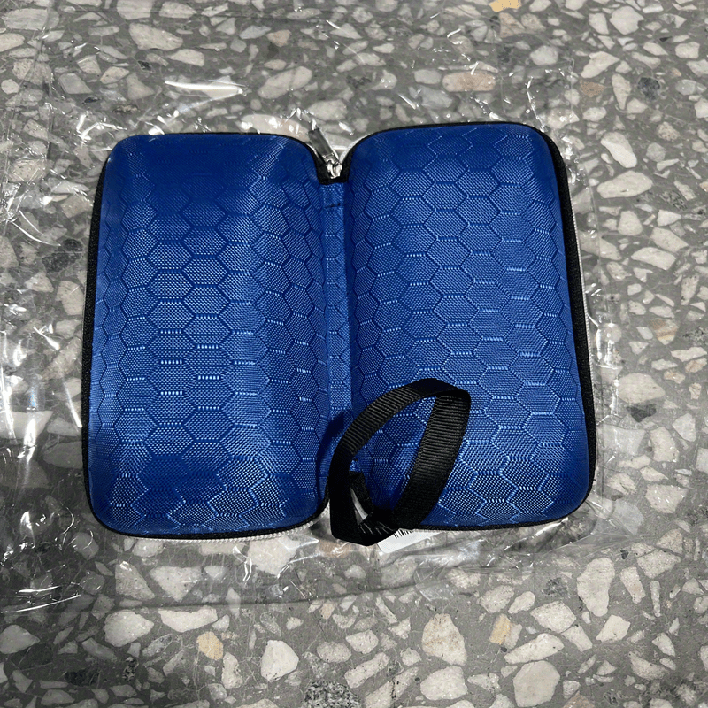 Honeycomb Glasses Case Zipper Sunglasses Storage Box