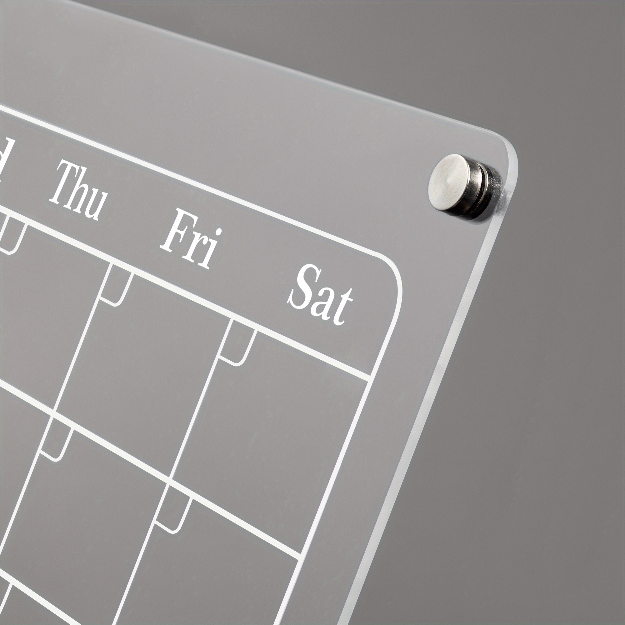 Calendario Magnético Borrable Para Nevera - 2 Piezas (40x30cm), Mensual Y Semanal, Organizador Familiar
