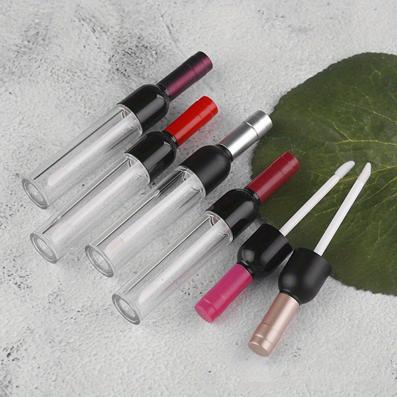 mini plastic lip gloss tube brush empty refillable lipstick - {region_name}