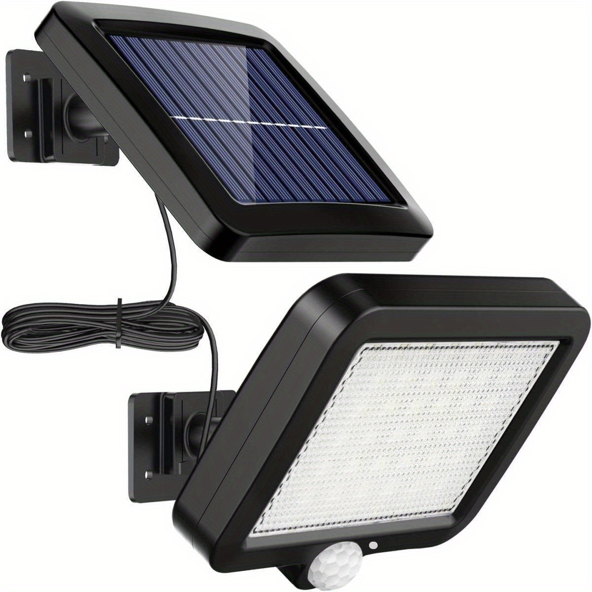 1pza- Luz Solar Sensor Movimiento: 77 Led, Resistente Agua, Batería  Incorporada, Ideal Uso En Jardines Patios Traseros - Deporte Aire Libre -  Temu