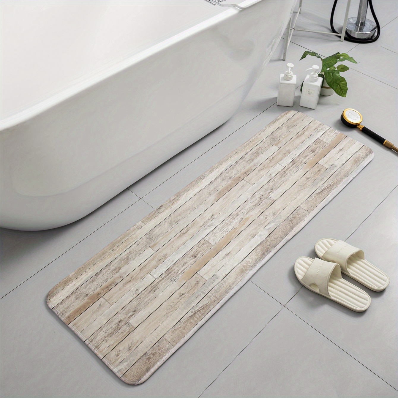 BATH ANTI SLIP MAT USED WHILE BATHING AND TOILET PURPOSES TO AVOID SLIPPERY  FLOOR SURFACES.(4775)